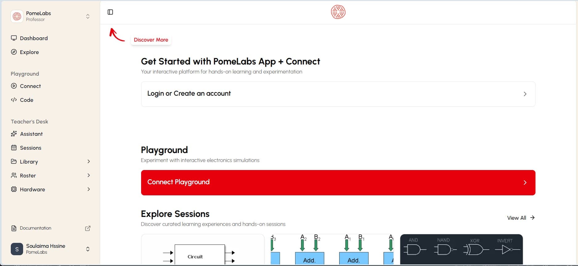 Admin dashboard