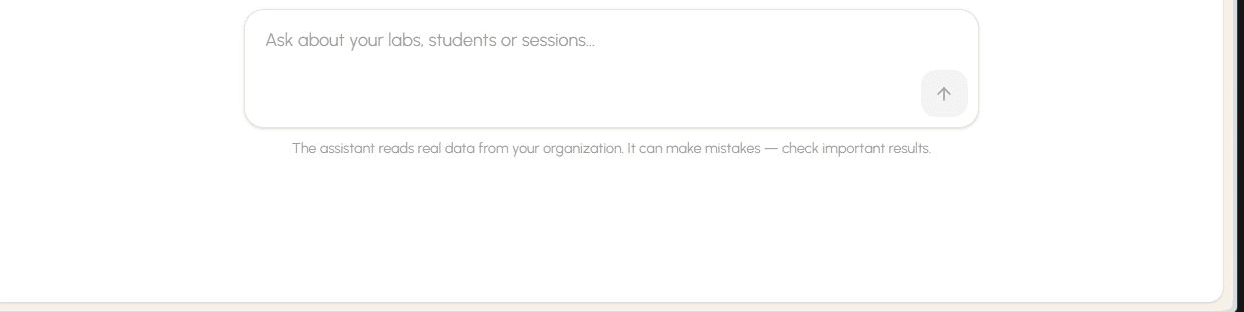 Assistant text input